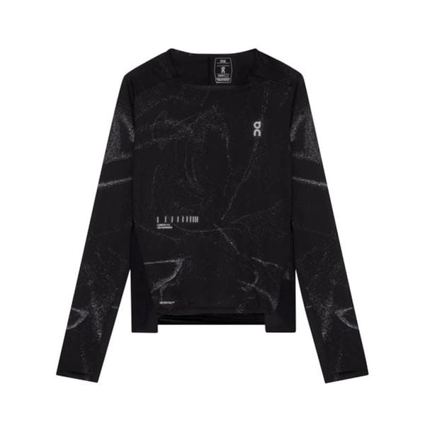 Áo Chạy Bộ Nữ On Running Women's Performance Long-T Lumos - Black