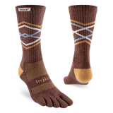  Tất Xỏ Ngón Chạy Địa Hình Injinji Trail Midweight Crew - Chestnut 