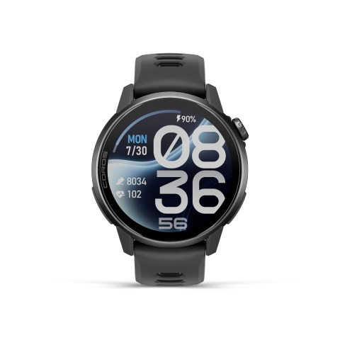 Đồng hồ chạy bộ, thể thao GPS Coros Pace 4 Pro - Silicone - Black