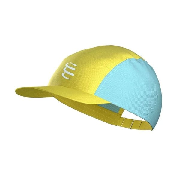 Mũ Thể Thao Compressport 5 Panel Cap - Lemon/Ether