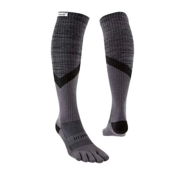 Tất Xỏ Ngón Chạy Địa Hình Cao Cổ Injinji Trail Midweight OCT - Granite