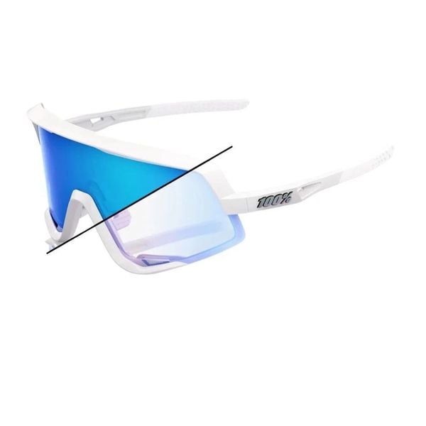 Kính 100% Glendale Tròng Đổi Màu - Bastille - Blue Mirror Photochromic