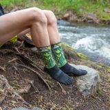  Tất Xỏ Ngón Chạy Địa Hình Injinji Spectrum TRAIL Midweight Crew - Wildwood 