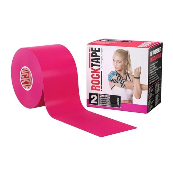 Băng Dán Cơ Thể Thao ROCKTAPE STD Tape 5cm x 5m - Pink