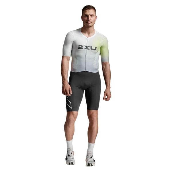 Bộ Quần Áo Ba Môn Nam 2XU Light Speedreact Sleeved Trisuit - CLM/IDK