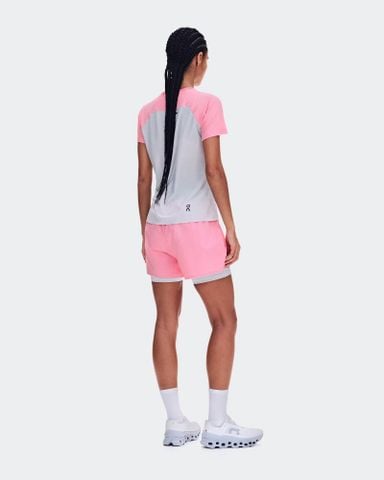 Áo Chạy Bộ Nữ On Running Women's Performance-T - Magnolia/Glacier