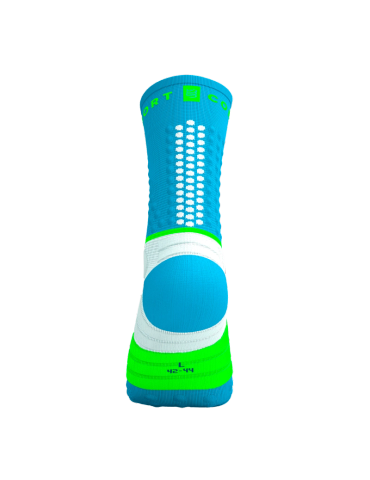 Tất Chạy Trail Compressport Ultra Trail Socks V2.0 - BLUE/NEON GREEN