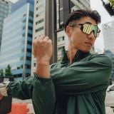  Kính 100% Hypercraft SQ Soft Tact Juniper - HiPER Mint Mirror Lens 