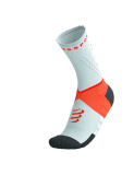  Tất Chạy Trail Compressport Ultra Trail Socks V2.0 - GRAY VIOLET/TIGERLILY 