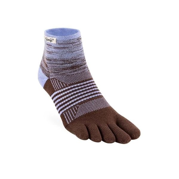 Tất Xỏ Ngón Chạy Địa Hình Injinji Women Trail Midweight Mini-Crew - Periwinkle