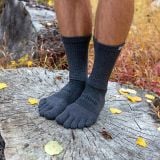  Tất Xỏ Ngón Chạy Địa Hình Injinji Trail Midweight Crew - Granite 
