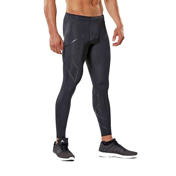 Quần Dài Bó Cơ Nam 2Xu Core Compression - BLK/NRO