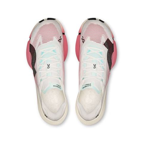 Giày Chạy Bộ Unisex On Running Cloudboom Strike 2 - White/Camellia