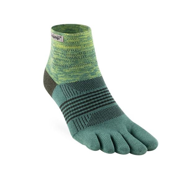Tất Xỏ Ngón Chạy Địa Hình Injinji Women Trail Midweight Mini Crew - Sprout