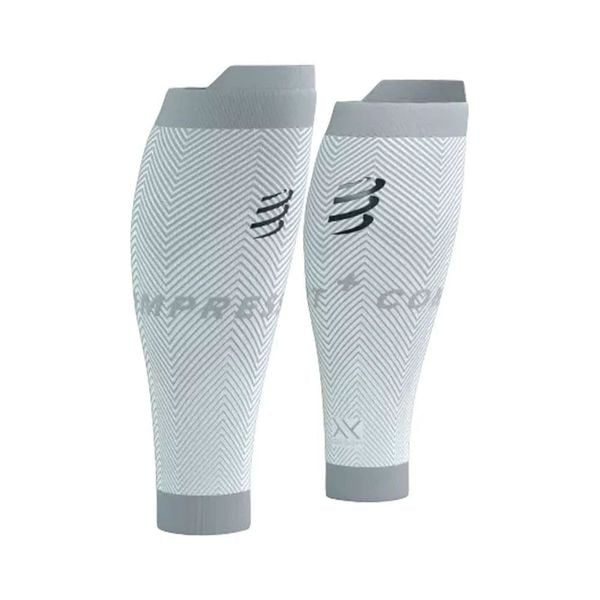 Bó Bắp Chân Compressport Calf R2 Oxygen - White/Neble Grey