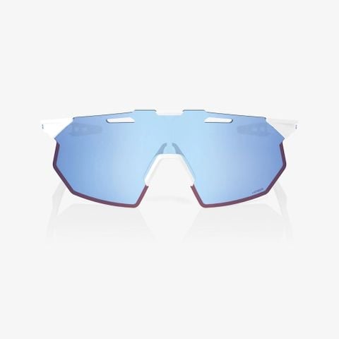 Kính 100% Hypercraft SQ Soft Tact White - HiPER Blue Mirror Lens