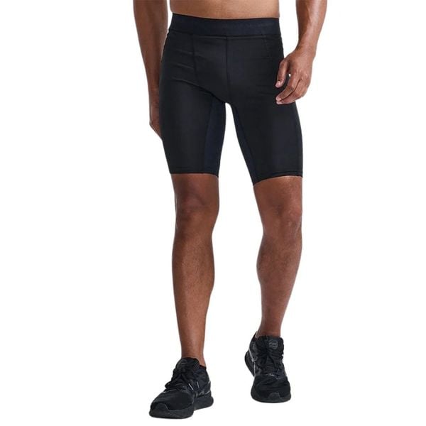 Quần Bó Cơ Nam 2Xu Base Layer Compression Shorts - BLK/NRO