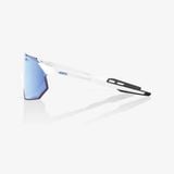  Kính 100% Hypercraft SQ Soft Tact White - HiPER Blue Mirror Lens 
