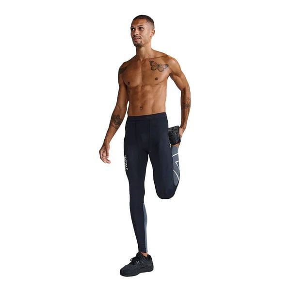 Quần Bó Cơ 2Xu Light Speed React Compression - Black
