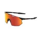  Kính 100% Hypercraft SQ Soft Tact Black - HiPER Red Mirror Lens 