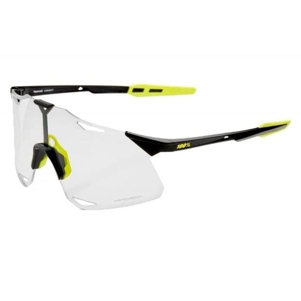 Kính 100% Hypercraft® Gloss Black Photochromic Lens