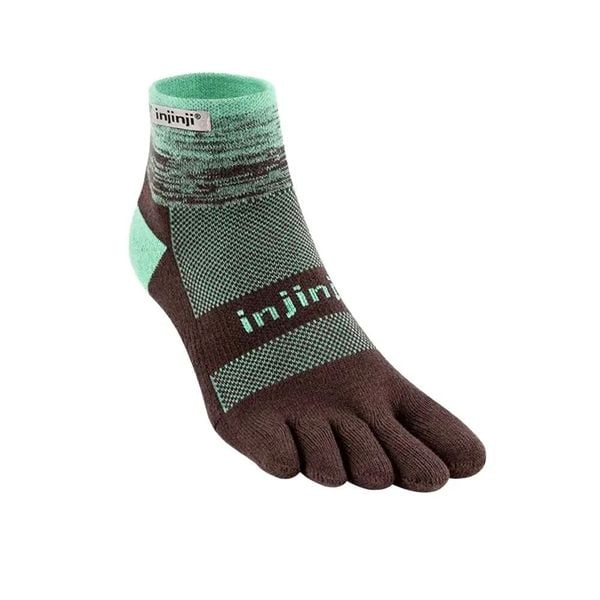 Tất Xỏ Ngón Chạy Địa Hình Injinji Trail Midweight Mini-Crew - Mint