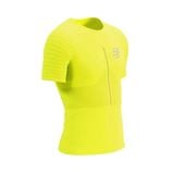  Áo Chạy Bộ Nam Compressport Racing SS Tshirt M - Safe Yellow/Silver Reflective 