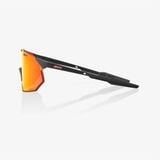  Kính 100% Hypercraft SQ Soft Tact Black - HiPER Red Mirror Lens 