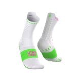  Tất Chạy Trail Compresspot Pro Racing Socks v4.0 Trail - UTMB 2026 - White 