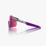  Kính 100% AEROCRAFT LE Elly 3 White Venom - Purple Mirror Lens 