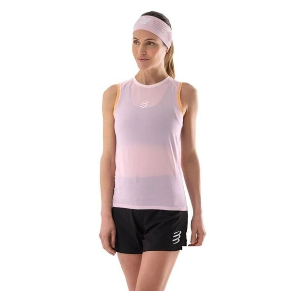 Áo Chạy Địa Hình Nữ Compressport Trail Racing Tank W - Roseate
