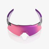  Kính 100% AEROCRAFT LE Elly 3 White Venom - Purple Mirror Lens 
