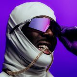  Kính 100% AEROCRAFT LE Elly 3 White Venom - Purple Mirror Lens 