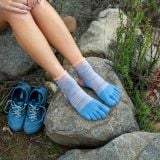  Tất Xỏ Ngón Chạy Địa Hình Injinji Women Trail Midweight Mini Crew - Salmon 