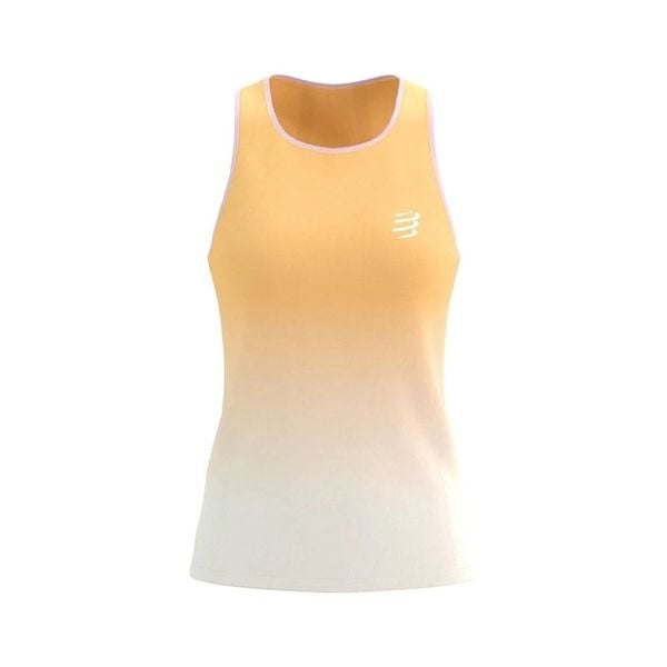 Áo Chạy Bộ Nữ Compressport Performance Singlet W - Buff Orange