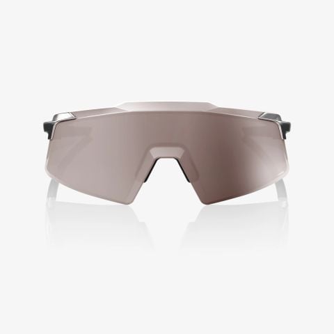 Kính 100% AEROCRAFT Gloss Black Chrome - HiPER Silver Mirror Lens