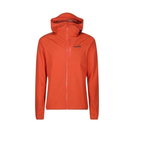 Áo Chạy Địa Hình Chống Nước Nam INOV8 Stormshell FZ V2 - Fiery Red