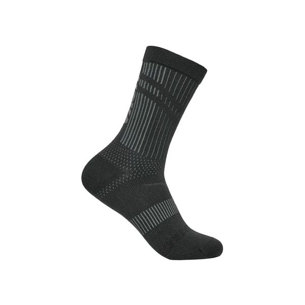 Tất Thể Thao Unisex Hoka Trail Run Crew Sock - BLK