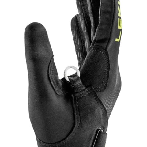Găng Tay Chạy Bộ LEKI Ultra Trail TR - Black/Neon Yellow