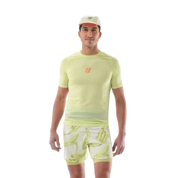 Áo Chạy Địa Hình Nam Compressport Trail Racing SS TShirt M - Shadow Lime
