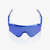  Kính 100% S3 LE RBH Gloss Blue Holographic - HiPER Royal Blue Mirror Lens 