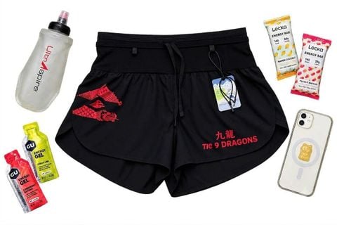 Quần Chạy Bộ Nữ T8 Women's Sherpa Shorts - The 9 Dragons