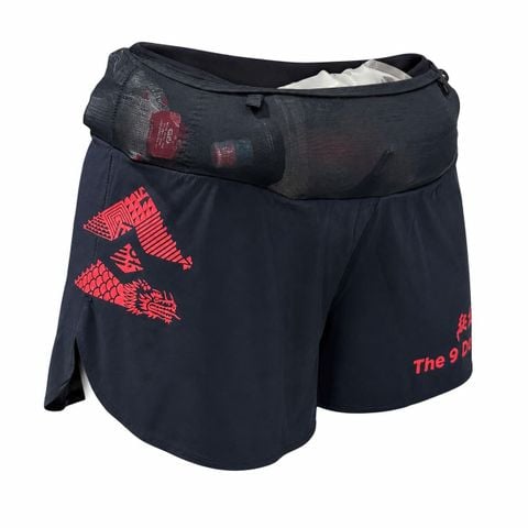Quần Chạy Bộ Nam T8 Men's Sherpa Shorts - Fine Print