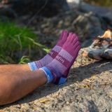  Tất Xỏ Ngón Chạy Địa Hình Injinji Trail Midweight Mini Crew - Plum 