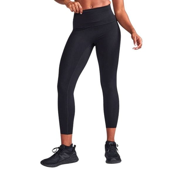Quần Dài Bó Cơ Nữ Cạp Cao 2XU Form Stash Hi-Rise Compression 7/8 - BLK