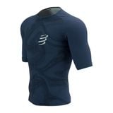  Áo Tri Nam Compressport Tri Postural Aero SS Top M-Indigo Print 