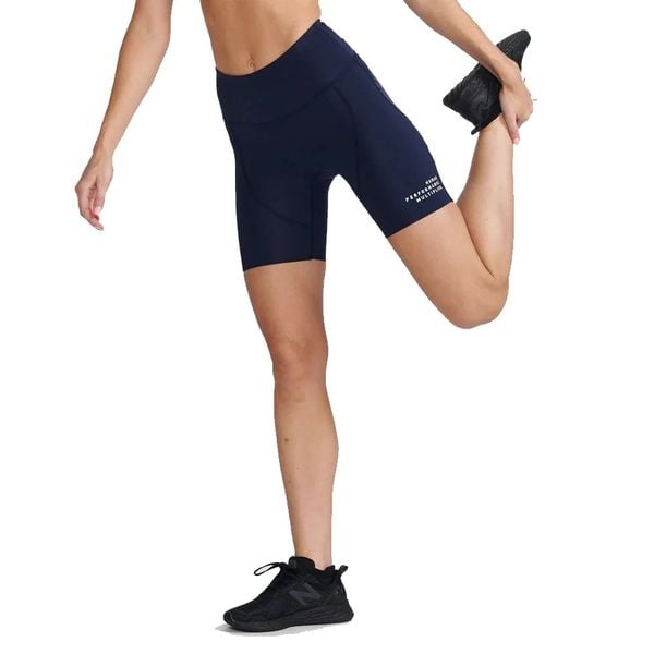 Quần Ba Môn Phối Hợp 2XU Aero 7" Tri Shorts - Midnight/White