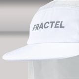  Mũ Chạy Bộ Trùm Gáy Fractel Legionnaire (Pony Tail Hole) - White Lumen 
