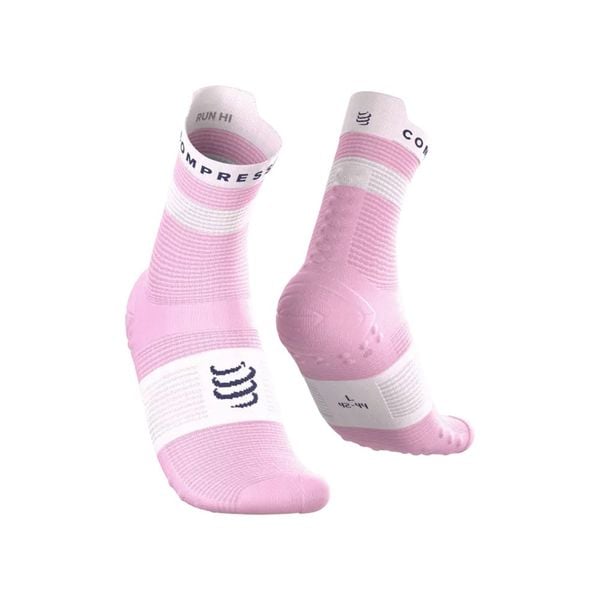 Tất Chạy Bộ Compresspot Pro Racing Socks v4.0 Ultralight Run High - ORCHID/WHITE