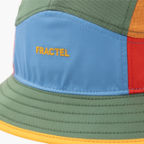  Mũ Chạy Bộ Rộng Vành Fractel Bucket Hat - Green Orbit 